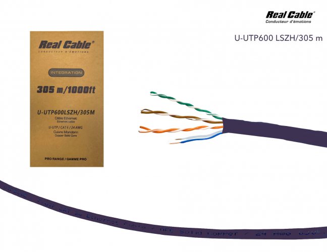 Real Cable U-UTP600-LSZH Ethernet кабель